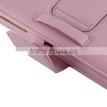 Litchi Pattern Wireless Mini Bluetooth Keyboard for Samsung TABS 8.4inch T700/705-SA04 photo-3