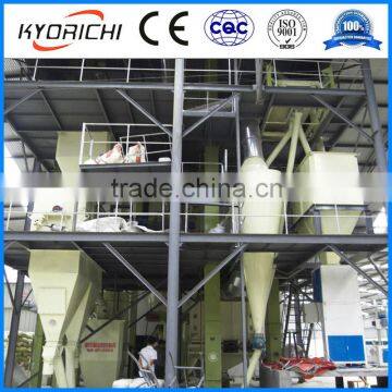 Easy operation new design animal poultry small fish feed production line
