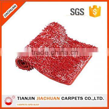 Short Pile Polyester Shiny Chenille Floor Mat photo-2