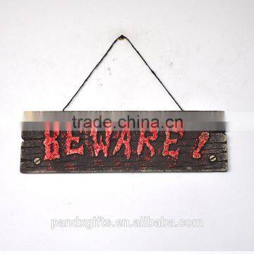 hanging sign HALLOWEEN DECORATION