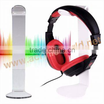 New Products Hot Sale Acrylic Counter Headphone Display Stand photo-4