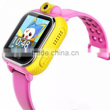 2016 Hot selling watch phone dual sim 3g, smart watch kids with camera ,3g smart kids gps tracker watch