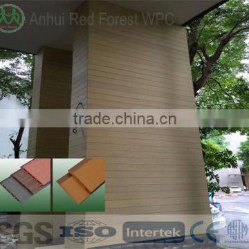 Decorative waterproof composite wooden wall panel