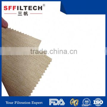 popular high quality cheap aramid needle punched felt