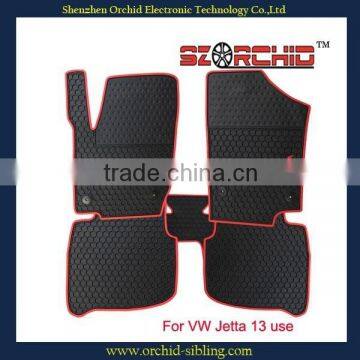 decorative oem car latex mat for Jetta 13 use