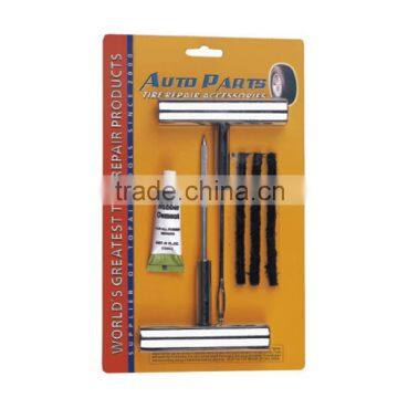Tire Repair Kit Tire Repair Tool Tubeness Tire Repair Kit Plugger Reamer Kit T-handle(metal) Plugger T-handle(metal) Reamer
