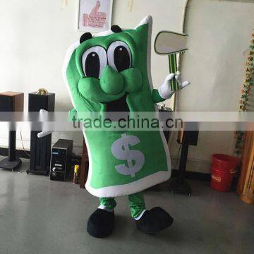 2017 US dollar mascot costume/costume/costume mascot