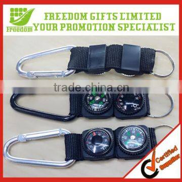 Custom Promotional Aluminum Carabiner Keychain