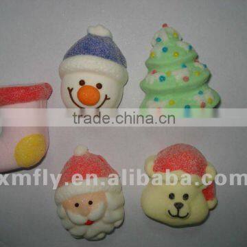 Christmas shape marshmallow candy