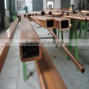 rectangle shape purity copper tube