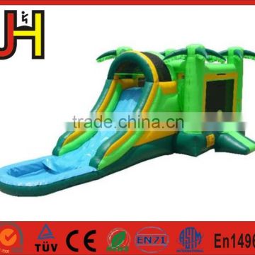 2016 CE Certificate High Quality Factory Custom Inlatable Water Slider With Pool For Kids