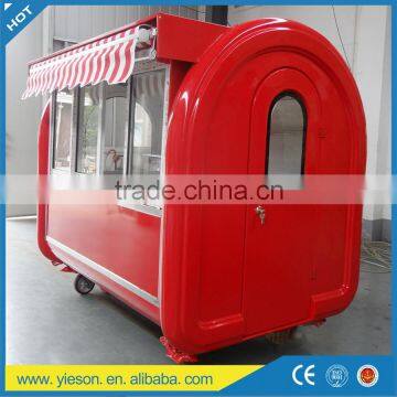 Mobile Fast Food Car Outdoor Food Kiosk