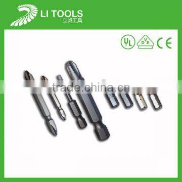 Slotted carbon steel Mini ph2 screwdriver bit