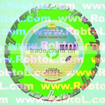 Deep Tooth Segmented Diamond Saw Blade for Abrasive Masonry Material - -MAAA