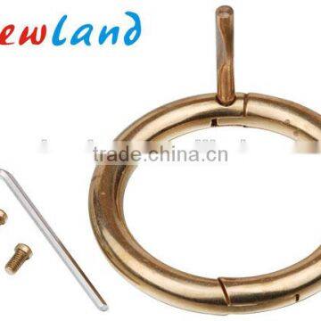 brass metal cow cattle bull nose ring