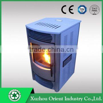 China Wood Pellet Burning Fireplace Biomass Pellet Stove