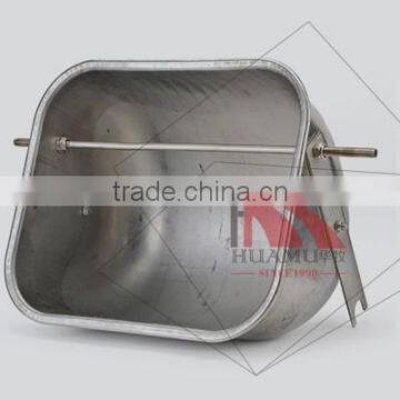 Pig Trough Animal Trough Sliver 420*350*245 mm photo-4