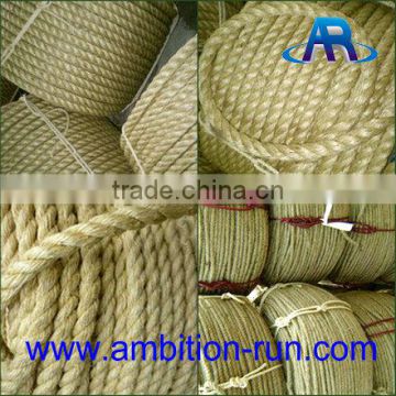 Natural Color Sisal rope from China Supplier/sisal rope