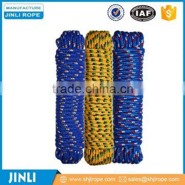 Braided polyester rope and quality ideal for clothesline rope