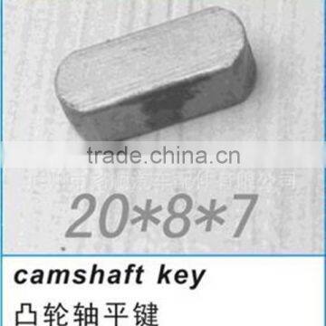 China golden sullpier stainless steel camshaft key for diesel engine