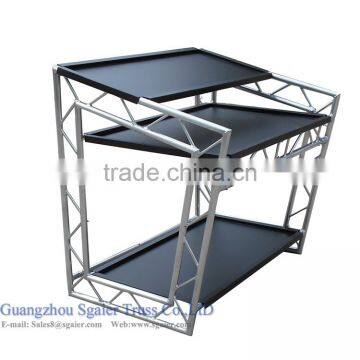 Movable dj table folding design aluminum ce certificate