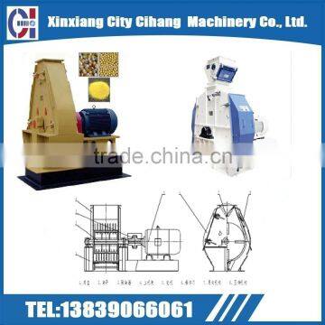 Water-drop Corn Hammer Mill Machine for Animal Feed Production Line / SFSP Series Crushing Equipment