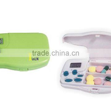 high quality pill box with timer with high quality, custom color ,custom logo