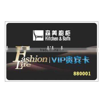 High Quality kitchen&bath fashion life VIP membership card