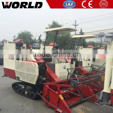 32hp full feeding 0.5m3 grain tank mini vertical type of harvester