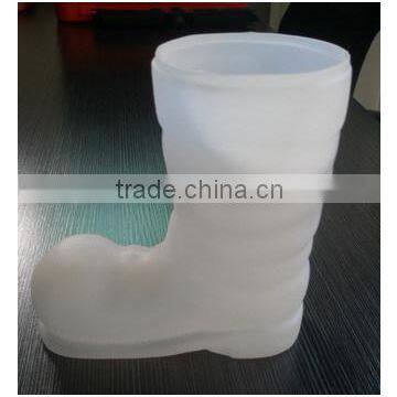 OEM Blow Molding Christmas Decoration Christmas Winter Boot Gift Boot Christmas Holiday Boot Decoration photo-2