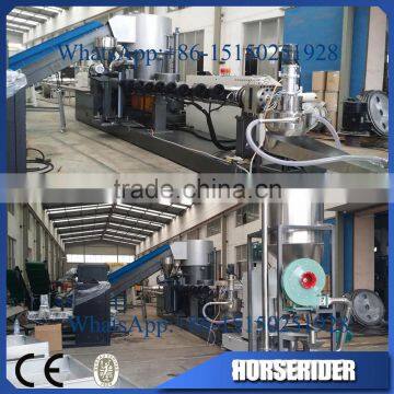 Compactor Waste Plastic Recycling and Pelletizing Machine