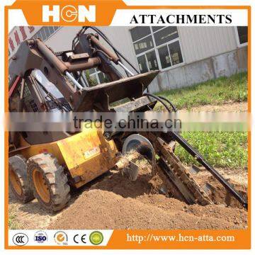 Brand New HCN 0207 Series Hydraulic Trencher Attachments For SKid Steer Loader photo-6