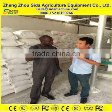 Turnkey large capacity yam starch processing machinery popular in Africa