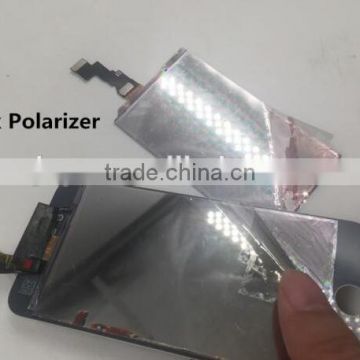 LCD back polarizer film for iphone5 ,lcd real polarizer film replacement lcd refurbish for iphone