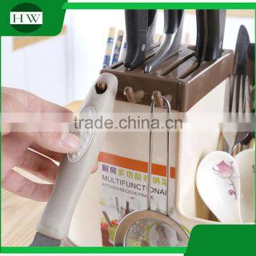 Kitchen Accessories Multipurpose Plastic Flatware Fork Spoon Knife Storage Rack Holder photo-3