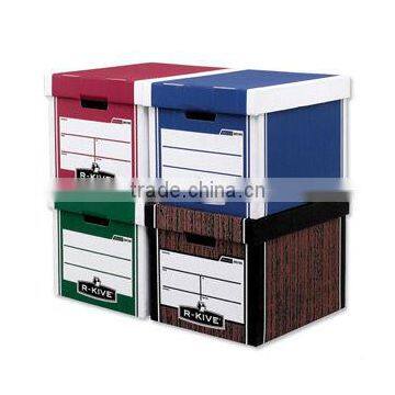 High quality corrugated plastic container with lid