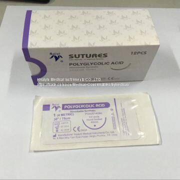 Polyglycolic Acid suture(absorbable suture)