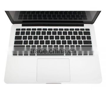 Wholesale Waterproof Silicone keyboard cover with classic black well touch for 13 inch Laptops