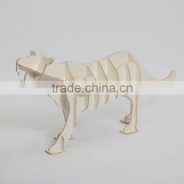 Wood Carving Living Tiger Shape Arts Design, Yiwu Factory Direct Wholesale Price With Good Quality photo-2