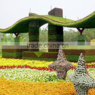 No.1 Green Sculpture on Sale Simulation Art Sculpture on Park Artificial Sculpture photo-5