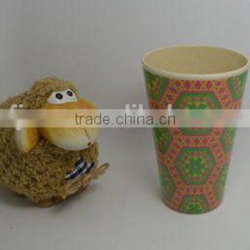 BSCI audit Hot-sell Eco-friendly Bamboo Fiber Print Cup