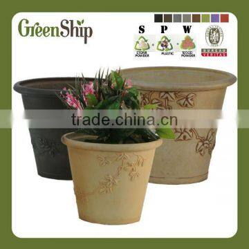 Decorative Flower Pots Wholesale / 20 Years Lifetime/UV Protective/lightweight/ Waterproof