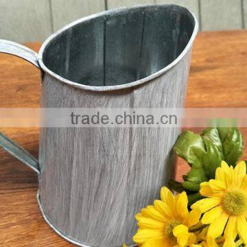 Plant Stand Decorative Round Planters Color Painted Metal Flower Pot photo-3