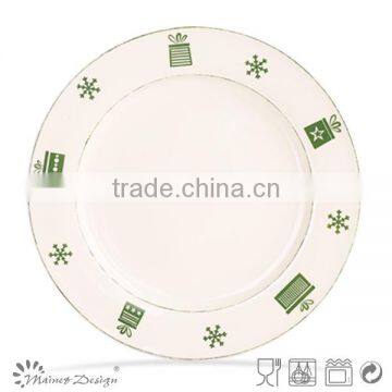 Ceramic Christmas Plate With Holiday Design photo-5