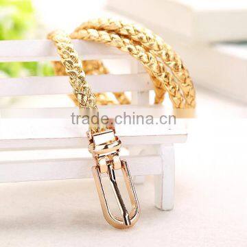 Factory Wholesales Cheap Women Waist Chain, Golden Fashion Waist Chain Belt for Women Dress photo-3
