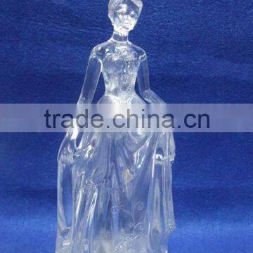 Clear Acrylic Manufacturer LED Flashing Bride in Wedding Dresses Decorations Gift photo-4