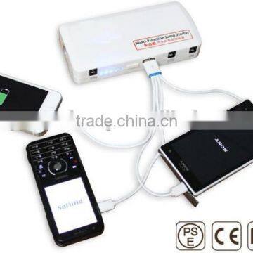 Car Power Multi-Function Jump Starter For < 6000cc 12V/24V Vehicles(gasoline&diesel) 12000mAh / 10000mAh / 8000mAh photo-2