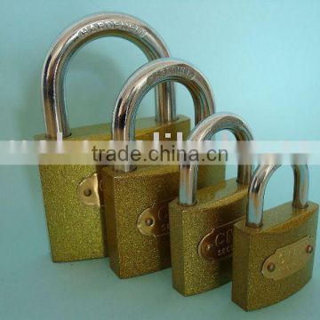 Electroplated Iron Padlock