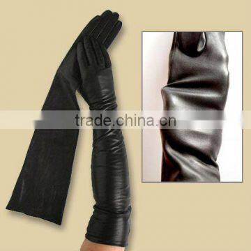 Opera leather gloves