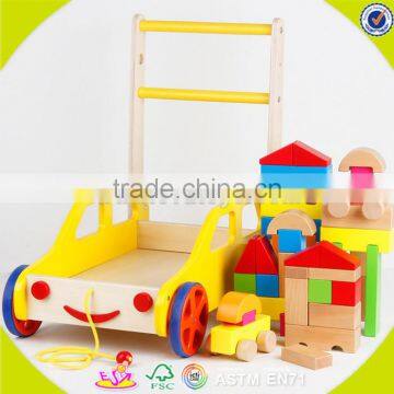 Wholesale Baby Wooden Walker Toy Educational Kids Wooden Walker Toy Outdoor Children Wooden Walker Toy W16E020 photo-2